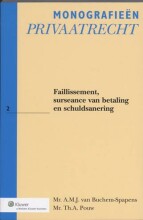 Samenvatting Faillissement, surseance van betaling en schuldsanering Afbeelding van boekomslag