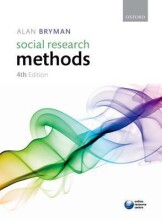 Summary Social research methods Book cover image