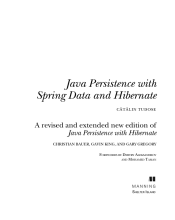 Samenvatting: Java Persistence With Spring Data And Hibernate | 9781617299186 | Catalin Tudose, et al Afbeelding van boekomslag
