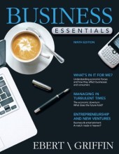Summary: Business Essentials | 9780132664028 | Ronald J Ebert, et al Book cover image