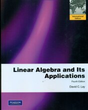 Samenvatting Linear algebra and its applications Afbeelding van boekomslag