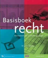 Samenvatting Basisboek recht : bronnenboek voor juridische opleidingen Afbeelding van boekomslag
