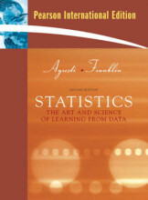 Samenvatting: Statistics : The Art And Science Of Learning From Data | 9780131357464 | Alan Agresti, et al Afbeelding van boekomslag