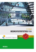 Samenvatting Bedrijfsstatistiek MBA Afbeelding van boekomslag