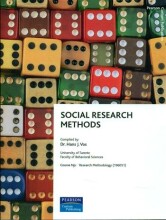 Samenvatting: Social Research Methods  | 9781847763419 | Hans Vos Afbeelding van boekomslag