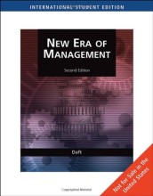 Summary: New Era Of Management | 9780324537772 | Richard L Daft Book cover image