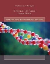 Samenvatting: Evolutionary Analysis: Pearson New International Edition | 9781292023328 | Jon C Herron Afbeelding van boekomslag