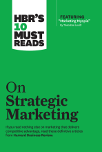 Samenvatting: Hbr's 10 Must Reads On Strategic Marketing (With Featured Article Òmarketing... | 9781422189887 | Harvard Business Review Afbeelding van boekomslag