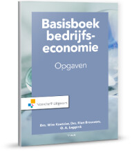 Samenvatting Basisboek bedrijfseconomie opgaven Afbeelding van boekomslag