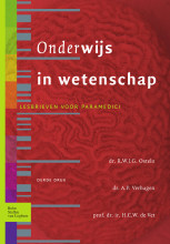 Samenvatting Onderwijs in wetenschap lesbrieven voor paramedici Afbeelding van boekomslag