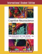 Samenvatting: Cognitive Neuroscience | 9780393922288 | Michael S Gazzaniga, et al Afbeelding van boekomslag