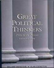 Summary: Great Political Thinkers : Plato To The Present | 9780155078895 | William Ebenstein, et al Book cover image