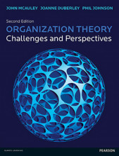 Summary: Organization Theory Challenges And Perspectives | 9780273724445 | John McAuley, et al Book cover image