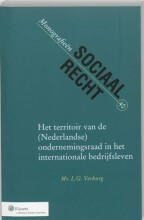 Samenvatting: Het Territoir Van De (Nederlandse) Ondernemingsraad In Het Internationale... | 9789013039337 | Leonard Gerardus Verburg Afbeelding van boekomslag