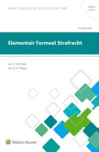 Samenvatting: Elementair Formeel Strafrecht | 9789013149814 | R ter Haar, et al Afbeelding van boekomslag