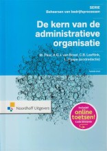 Samenvatting De kern van de administratieve organisatie Afbeelding van boekomslag