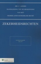 Samenvatting: Zekerheidsrechten | 9789013103403 | C Asser Afbeelding van boekomslag