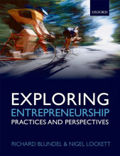 Samenvatting: Exploring Entrepreneurship | 9780199211555 | Richard Blundel, et al Afbeelding van boekomslag