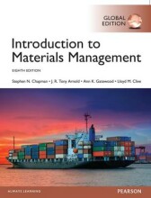 Samenvatting: Introduction To Materials Management, Global Edition | 9781292162355 | Steve Chapman, et al Afbeelding van boekomslag