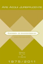 Samenvatting Goederen- en insolventierecht / Jurisprudentie 1975/2011 Afbeelding van boekomslag