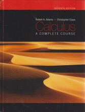 Samenvatting Calculus : a complete course Afbeelding van boekomslag