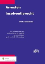 Samenvatting Arresten insolventierecht - 2014 Afbeelding van boekomslag