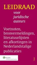 Samenvatting: Leidraad Voor Juridische Auteurs | 9789013115284 Afbeelding van boekomslag