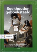 Samenvatting: Boekhouden Geboekstaafd 3 | 9789001738631 | Y R P van de Voort, et al Afbeelding van boekomslag