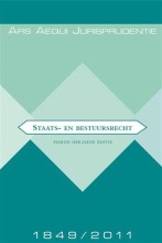 Samenvatting Ars Aequi Jurisprudentie Staats- en bestuursrecht Jurisprudentie 1849-2011 Afbeelding van boekomslag