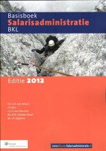 Samenvatting: Basisboek Salarisadministratie Bkl  / 2012  | 9789013103281 | G A Ankum Afbeelding van boekomslag