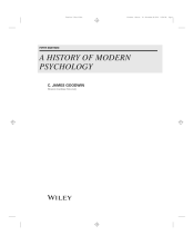 Samenvatting A History of Modern Psychology Afbeelding van boekomslag