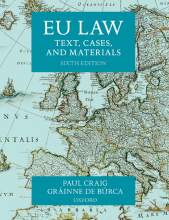 Summary Eu Law Text, Cases, and Materials Book cover image