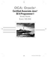 Samenvatting: Oca: Oracle Certified Associate Java Se 8 Programmer I Study Guide Exam 1Z1-808 | 9781118957400 | Jeanne Boyarsky, et al Afbeelding van boekomslag