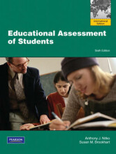 Samenvatting: Educational Assessment Of Students | 9780131382886 | Susan M Brookhart, et al Afbeelding van boekomslag