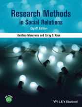 Samenvatting: Research Methods In Social Relations | 9781118764992 | Geoffrey Maruyama, et al Afbeelding van boekomslag