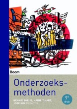 Samenvatting: Onderzoeksmethoden | 9789058756046 | Peer Scheepers, et al Afbeelding van boekomslag