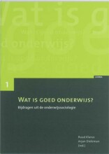 Samenvatting: Wat Is Goed Onderwijs? Bijdrage Uit De Onderwijssociologie | 9789059312043 | Ruud Klarus, et al Afbeelding van boekomslag