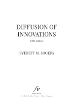 Summary: Diffusion Of Innovations, 5Th Edition | 9780743258234 | Everett M Rogers Book cover image