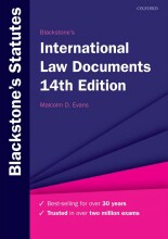 Summary Blackstone's International Law Documents Book cover image