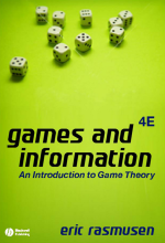 Summary: Games And Information An Introduction To Game Theory | 9781405136662 | Eric Rasmusen Book cover image