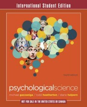 Samenvatting Psychological Science  Afbeelding van boekomslag