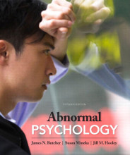 Samenvatting Abnormal Psychology Afbeelding van boekomslag