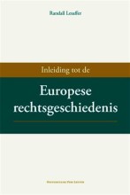 Samenvatting Inleiding tot de Europese rechtsgeschiedenis Afbeelding van boekomslag