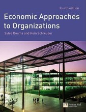 Samenvatting Economic approaches to organizations Afbeelding van boekomslag