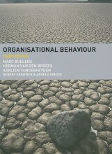 Summary: Organisational Behaviour | 9780077107239 | Marc Buelens, et al Book cover image