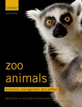 Summary: Zoo Animals Behaviour, Management, And Welfare | 9780199693528 | Geoff Hosey, et al Book cover image