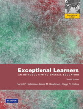 Samenvatting: Exceptional Learners : An Introduction To Special Education. | 9780132626996 | Daniel P Hallahan, et al Afbeelding van boekomslag