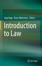 Summary: Introduction To Law | 9783319069104 | Jaap Hage, et al Book cover image