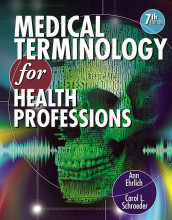 Summary: Medical Terminology For Health Professions | 9781111543273 | Ann Ehrlich, et al Book cover image