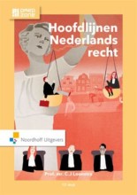 Samenvatting Hoofdlijnen Nederlands recht Afbeelding van boekomslag